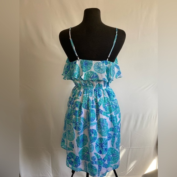 NWOT Lilly Pulitzer for Target Satin Flounce Dre - Picture 5 of 8